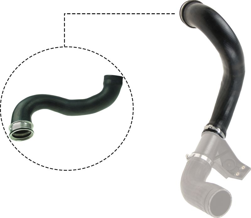 GATES 09-0829 Charge Air Hose