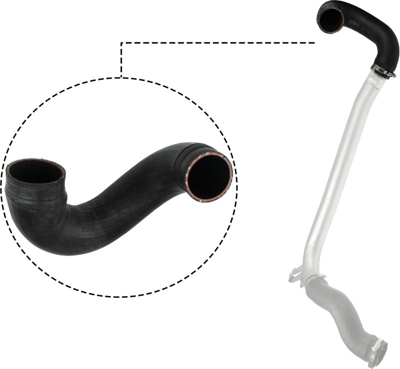 GATES 09-0924 Charge Air Hose