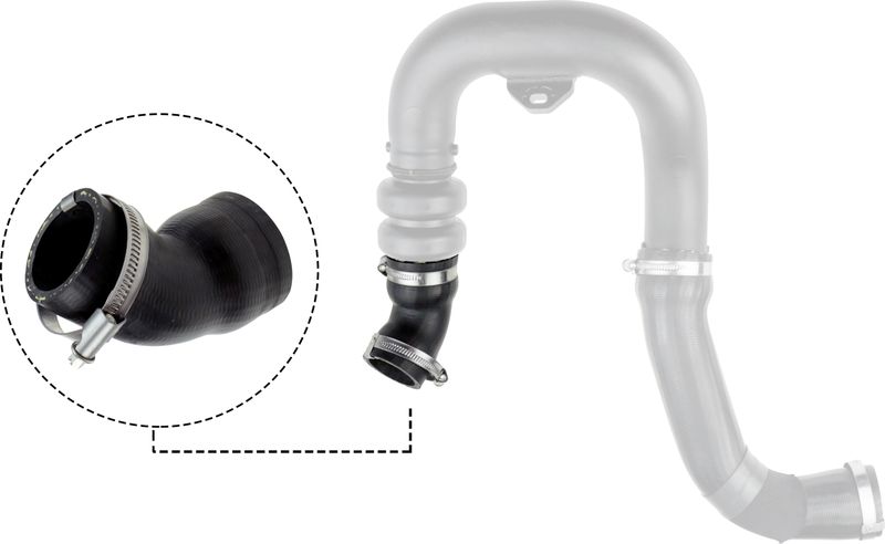 GATES 09-0933 Charge Air Hose