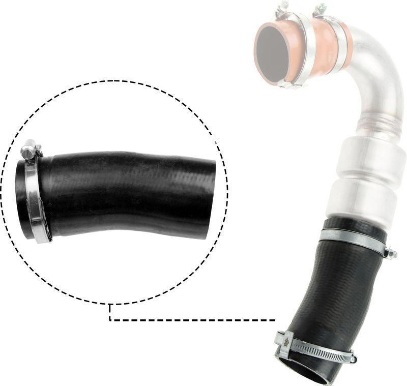 GATES 09-0946 Charge Air Hose