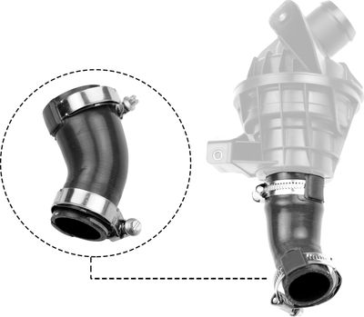 Charge Air Hose GATES 09-1054