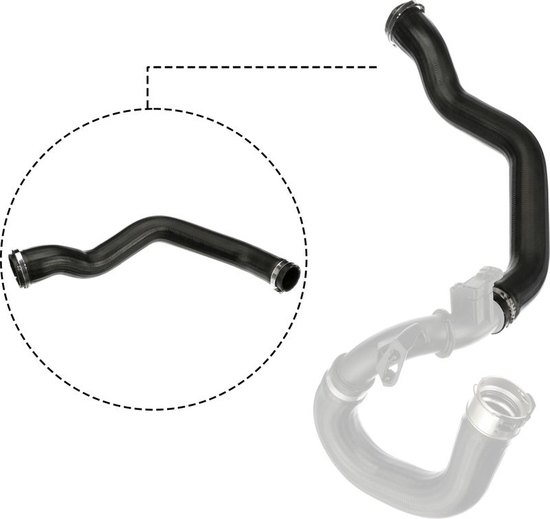GATES 09-1393 Charge Air Hose