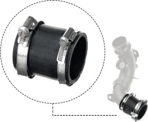 GATES 09-1395 Charge Air Hose