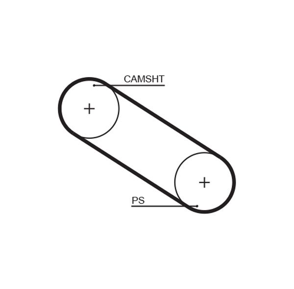 GATES 5026 Timing Belt
