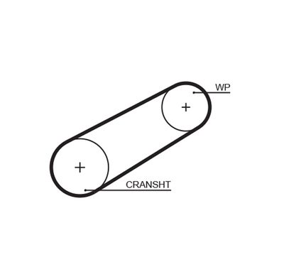 Timing Belt GATES 5042