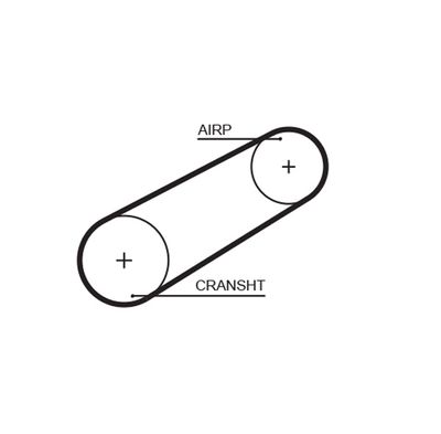 Timing Belt GATES 5095