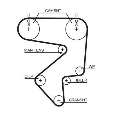 Timing Belt GATES 5194XS