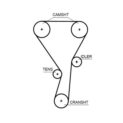 Timing Belt GATES 5699XS