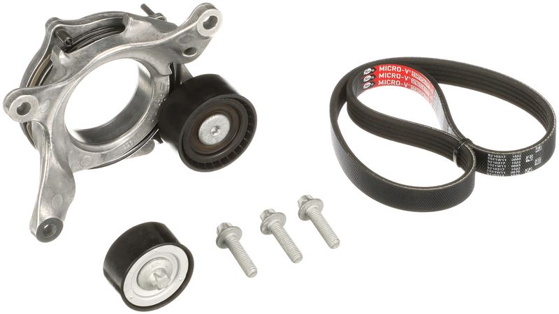 GATES K015PK1256EST V-Ribbed Belt Set
