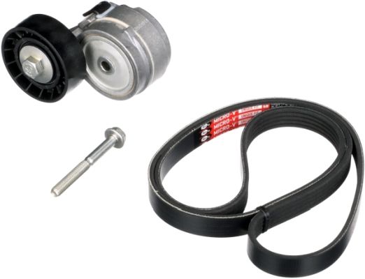 GATES K015PK1270 V-Ribbed Belt Set