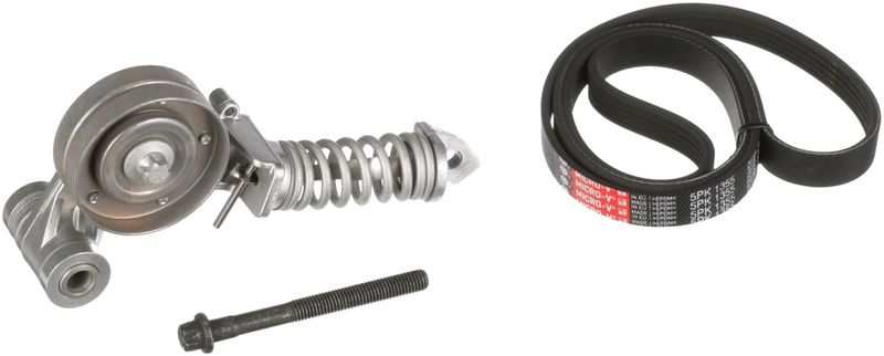 GATES K015PK1355 V-Ribbed Belt Set