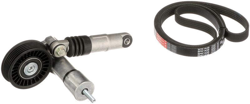 GATES K015PK1435 V-Ribbed Belt Set
