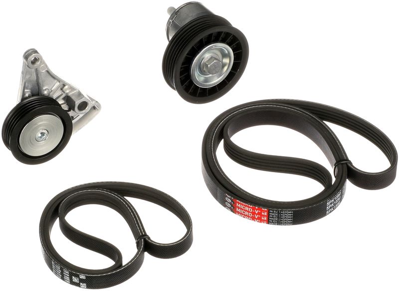 GATES K015PK1590 V-Ribbed Belt Set