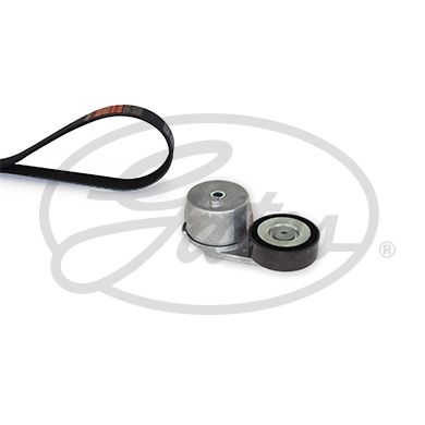 GATES K015PK1680 V-Ribbed Belt Set