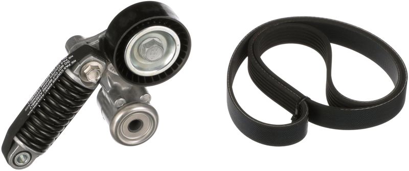 GATES K016PK1029EST V-Ribbed Belt Set