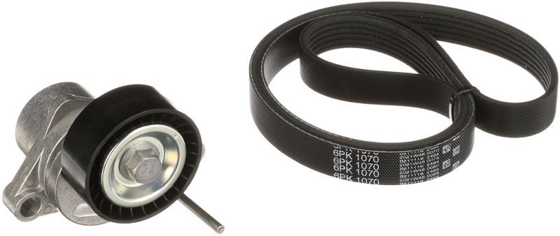 GATES K016PK1070 V-Ribbed Belt Set