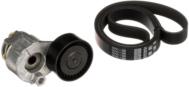 GATES K016PK1198 V-Ribbed Belt Set