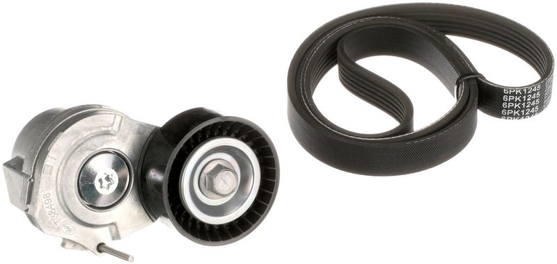 GATES K016PK1245 V-Ribbed Belt Set