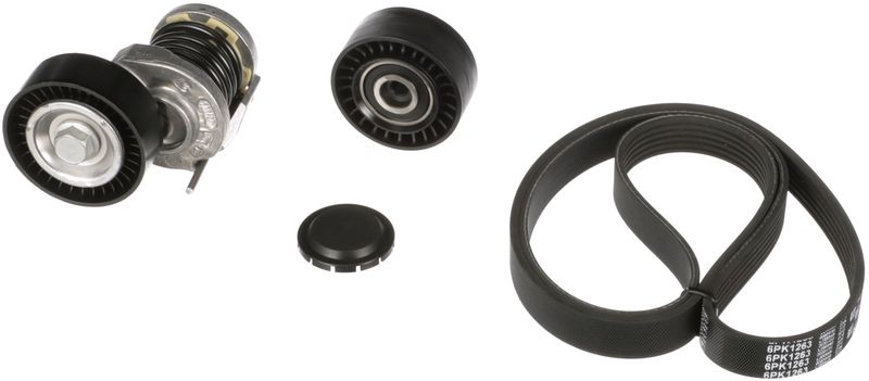 GATES K016PK1263 V-Ribbed Belt Set