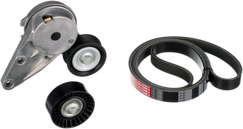 GATES K016PK1535XS V-Ribbed Belt Set