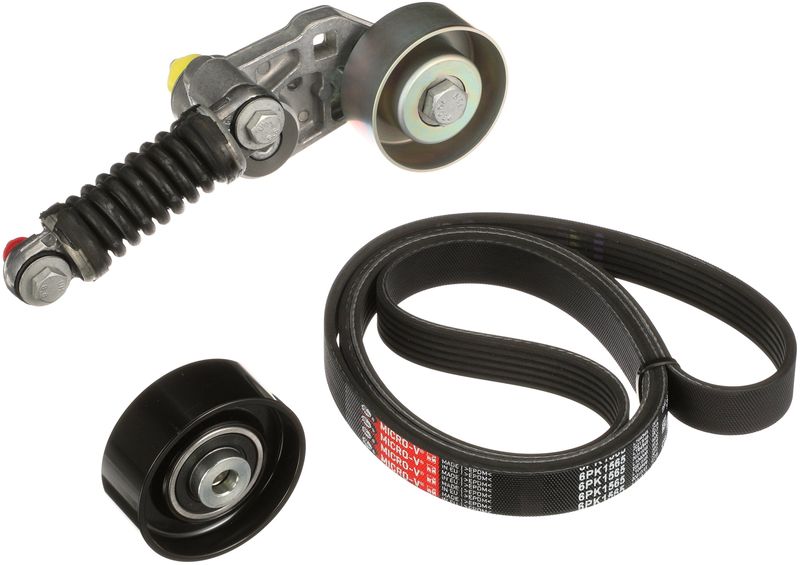 GATES K016PK1565 V-Ribbed Belt Set