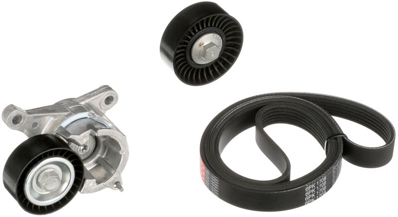 GATES K016PK1708 V-Ribbed Belt Set