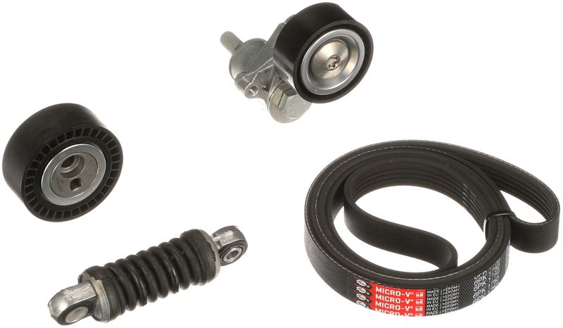GATES K016PK1750 V-Ribbed Belt Set