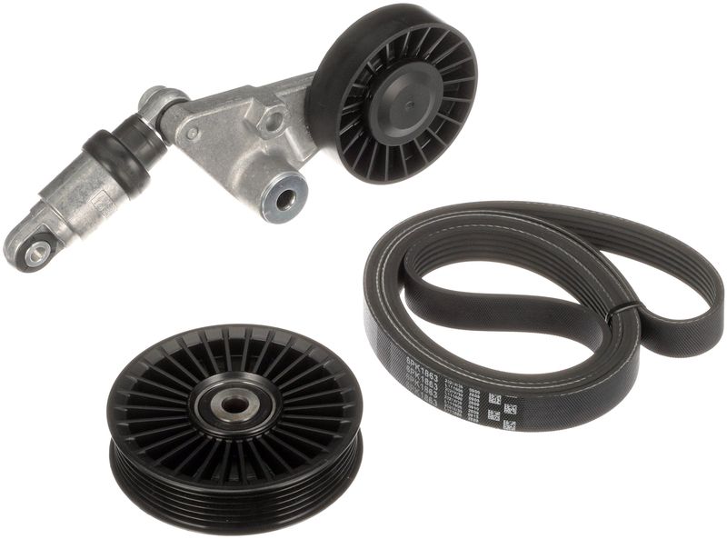 GATES K016PK1863 V-Ribbed Belt Set