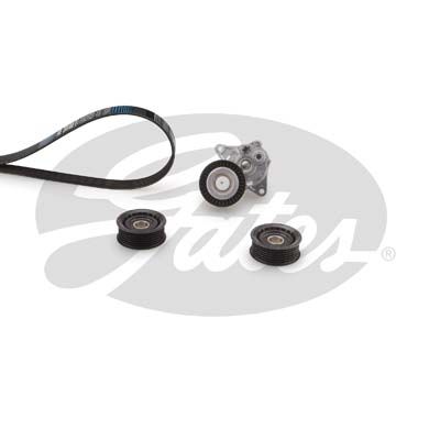 GATES K016PK2075 V-Ribbed Belt Set