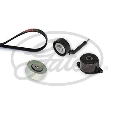 GATES K016PK2090 V-Ribbed Belt Set