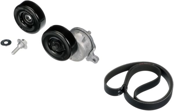 GATES K016PK2110XS V-Ribbed Belt Set
