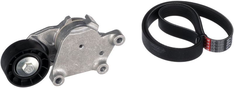 GATES K016PK965 V-Ribbed Belt Set