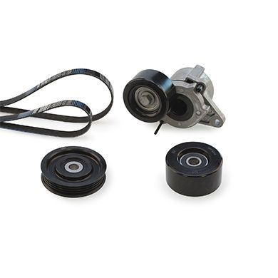 GATES K017PK1735 V-Ribbed Belt Set