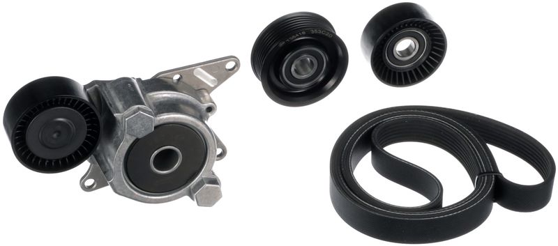 GATES K017PK1870 V-Ribbed Belt Set