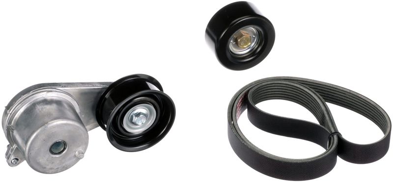 GATES K017PK2020XS V-Ribbed Belt Set