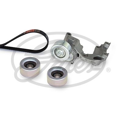 GATES K017PK2090 V-Ribbed Belt Set