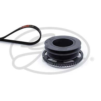 GATES K025PK870 V-Ribbed Belt Set