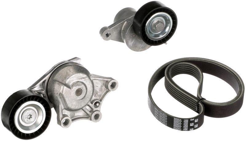 GATES K026PK1020EST V-Ribbed Belt Set
