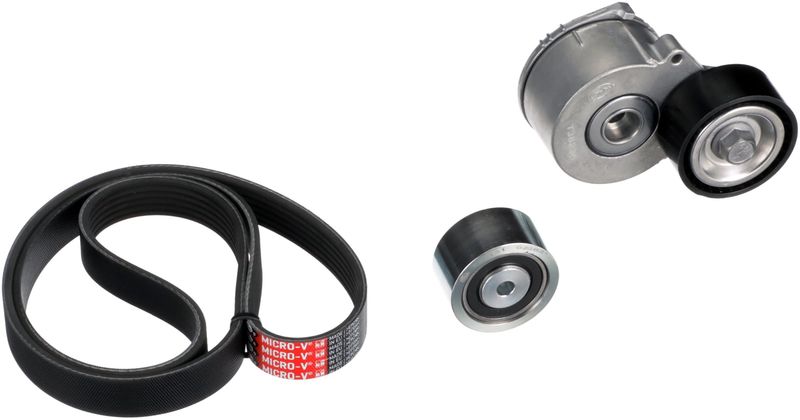 GATES K026PK1153 V-Ribbed Belt Set