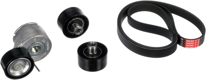 GATES K026PK1353 V-Ribbed Belt Set