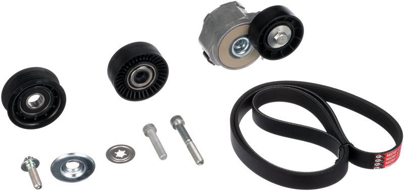 GATES K026PK1368 V-Ribbed Belt Set