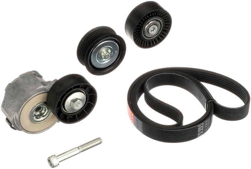 GATES K026PK1413 V-Ribbed Belt Set