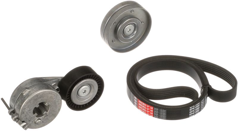 GATES K026PK1590 V-Ribbed Belt Set