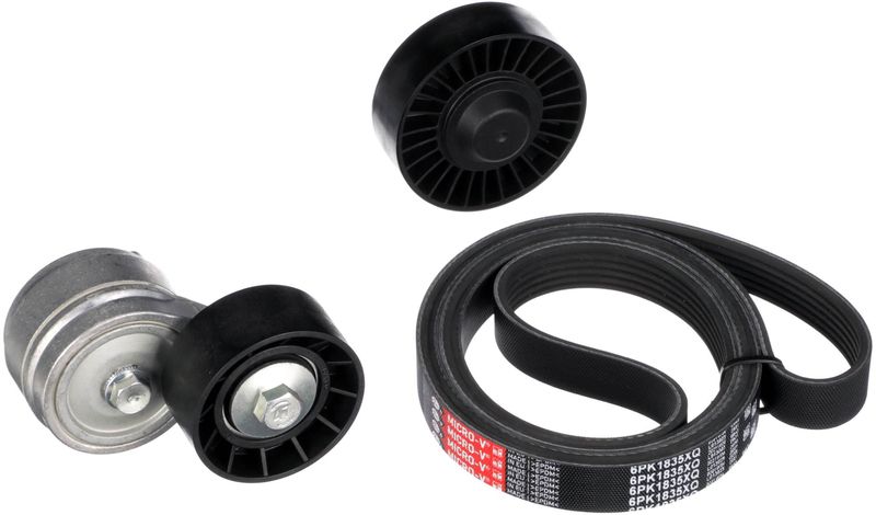 GATES K026PK1835XQ V-Ribbed Belt Set