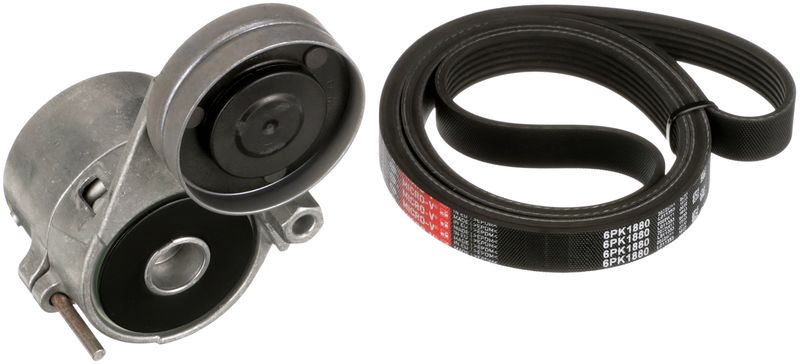 GATES K026PK1880 V-Ribbed Belt Set