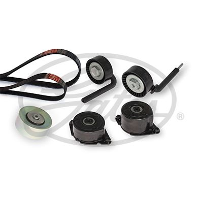 GATES K026PK2090 V-Ribbed Belt Set