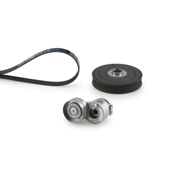GATES K027PK1125 V-Ribbed Belt Set