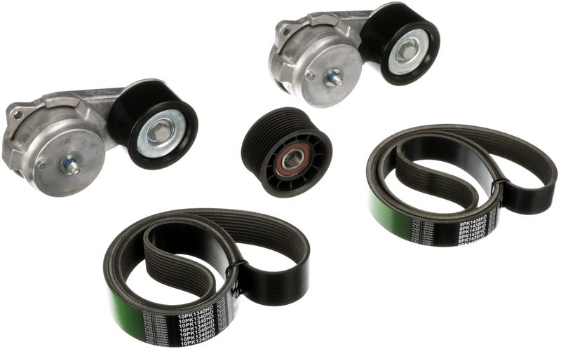 GATES K028PK1438HD V-Ribbed Belt Set