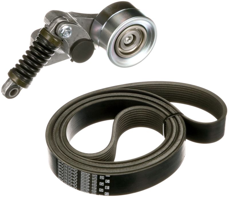 GATES K029PK2835HD V-Ribbed Belt Set