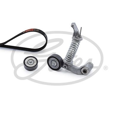 GATES K035PK1745 V-Ribbed Belt Set
